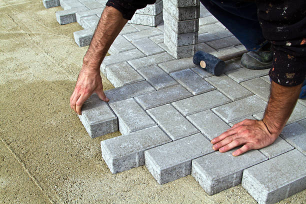 Paver Driveway Replacement in Jamestown, NC
